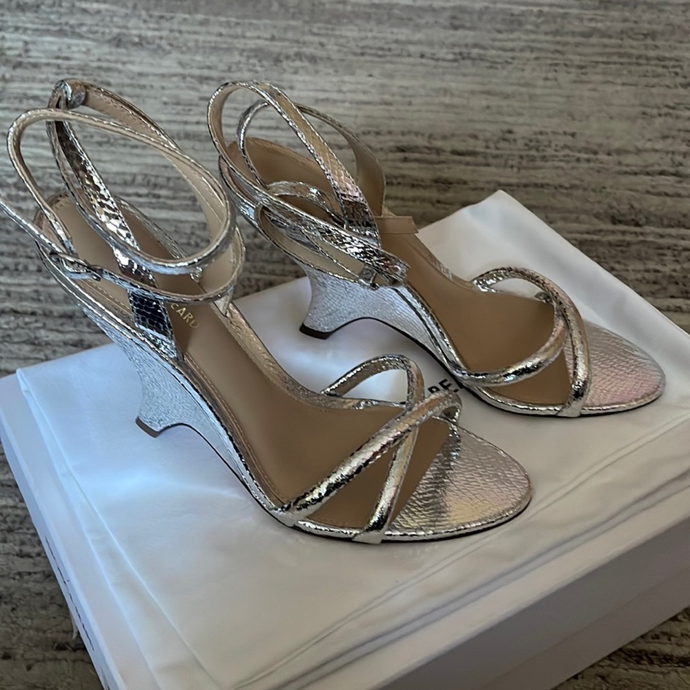 Veronica Beard Wedge Sandal - Picture 2 of 5